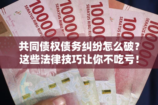 北京共同债权债务纠纷怎么破？这些法律技巧让你不吃亏！
