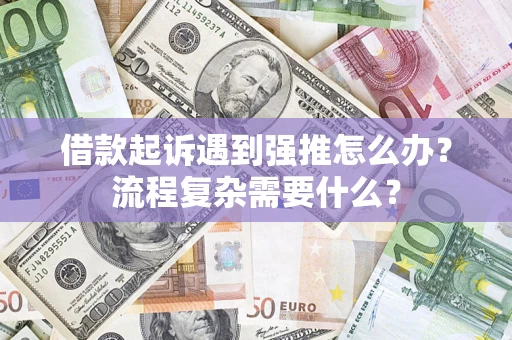 北京借款起诉遇到强推怎么办？流程复杂需要什么？