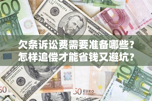 北京欠条诉讼费需要准备哪些？怎样追偿才能省钱又避坑？