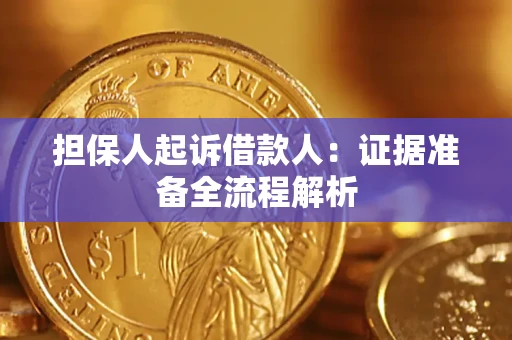 北京担保人起诉借款人：证据准备全流程解析
