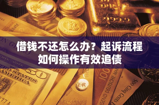 北京借钱不还怎么办？起诉流程如何操作有效追债