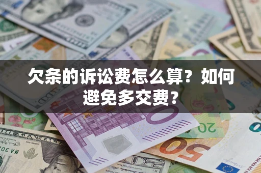 北京欠条的诉讼费怎么算？如何避免多交费？
